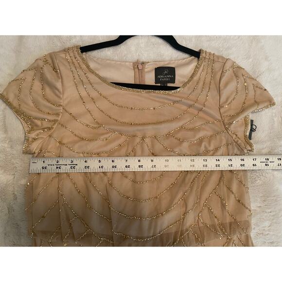 NWT ADRIANNA PAPELL DRESS GOWN 8P BRIDESMAID EVENING FORMAL WEDDING GUEST - Picture 13 of 15